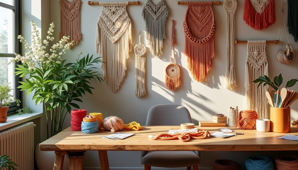 découvrez comment aménager un espace idéal pour le macramé. suivez nos conseils pour vous installer confortablement et donnez vie à vos créations dès aujourd'hui !