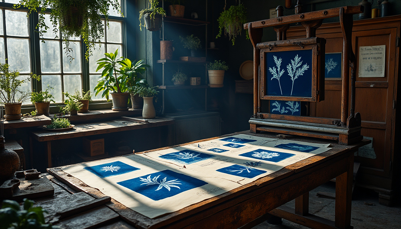 plonge dans l'univers du cyanotype, une technique de photographie fascinante qui utilise la lumière et des produits chimiques pour créer des images d'une beauté intemporelle. explore ses origines, ses applications créatives et apprends à réaliser tes propres œuvres avec cette méthode unique.