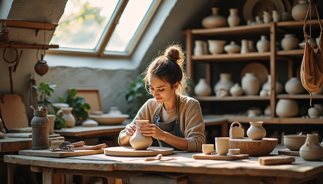apprends à réaliser de magnifiques créations en poterie chez toi grâce à notre guide étape par étape. suis nos 5 étapes simples pour te lancer dans cet art fascinant et développe ta créativité tout en te divertissant.