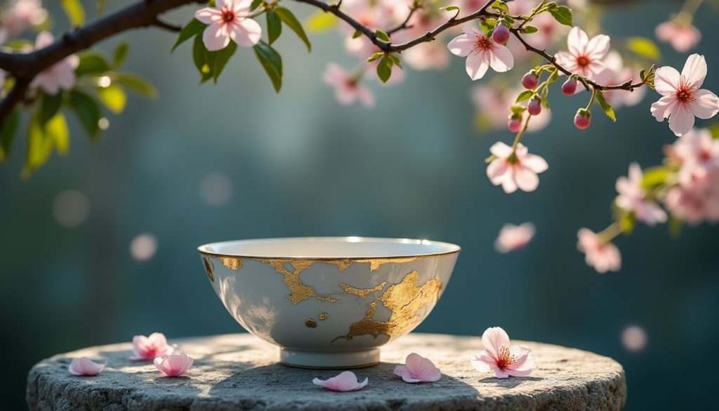 plongez dans l'univers du kintsugi et apprenez à apprécier la beauté des imperfections. découvrez comment cette art ancestral japonais transforme les objets cassés en véritables œuvres d'art, symbolisant résilience et authenticité. redécouvrez votre propre histoire à travers chaque fissure et chaque réparation.