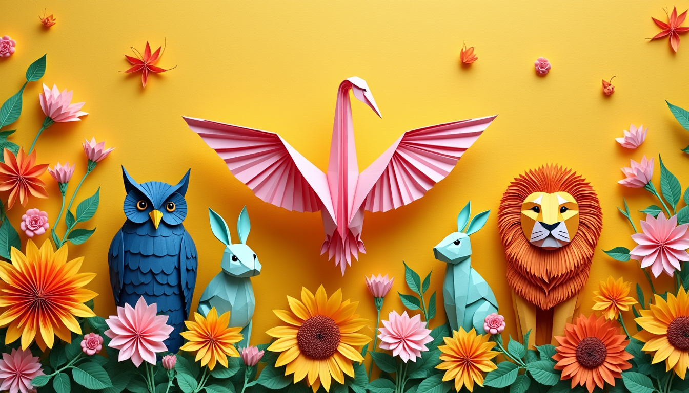 plonge dans l'univers fascinant de l'origami ! apprends l'art du pliage et émerveille-toi devant la beauté des créations papiers. que tu sois débutant ou expert, découvre des techniques et des modèles pour exprimer ta créativité.