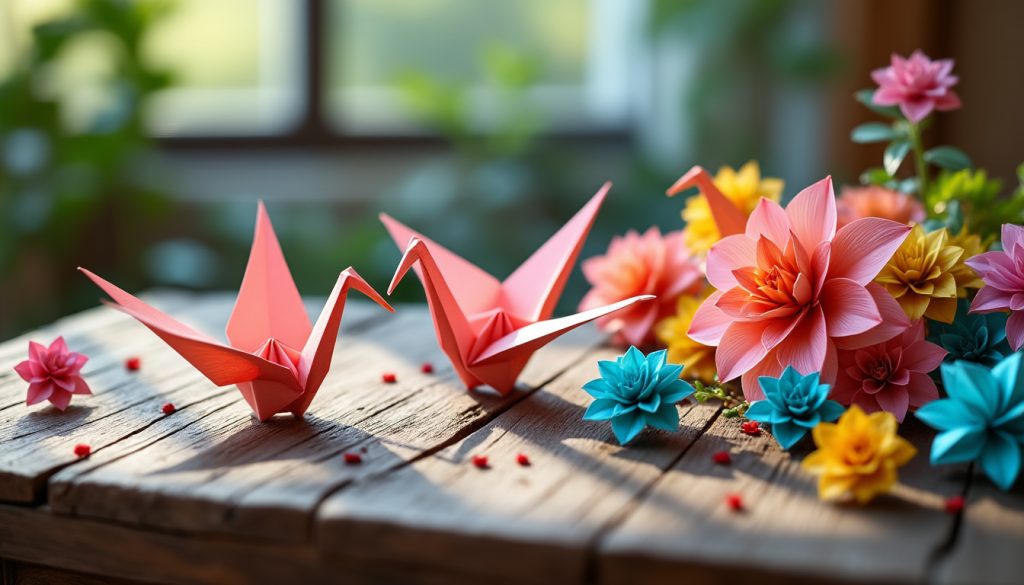 plonge dans l'univers fascinant de l'origami et découvre l'art du pliage. que tu sois débutant ou expert, explore des modèles variés et apprends des techniques uniques pour donner vie à des créations en papier. laisse-toi envoûter par la magie de cet art ancestral et libère ta créativité !