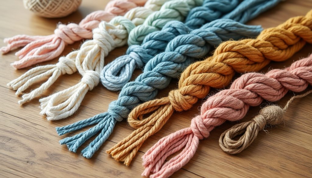 découvrez les meilleurs fils pour le macramé et apprenez à choisir le matériau idéal pour vos créations. que vous soyez débutant ou expert, cette guide vous aidera à trouver la corde parfaite pour réaliser des œuvres uniques et stylées.
