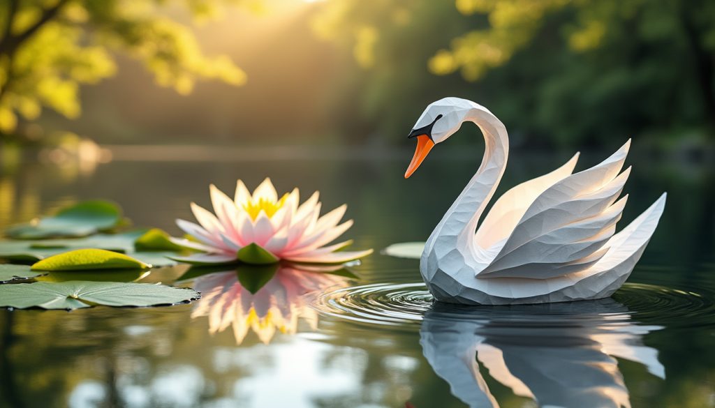 apprenez à créer un magnifique cygne en papier avec notre guide facile et rapide. parfait pour les débutants, découvrez des astuces et techniques pour réaliser une œuvre d'art élégante en origami.