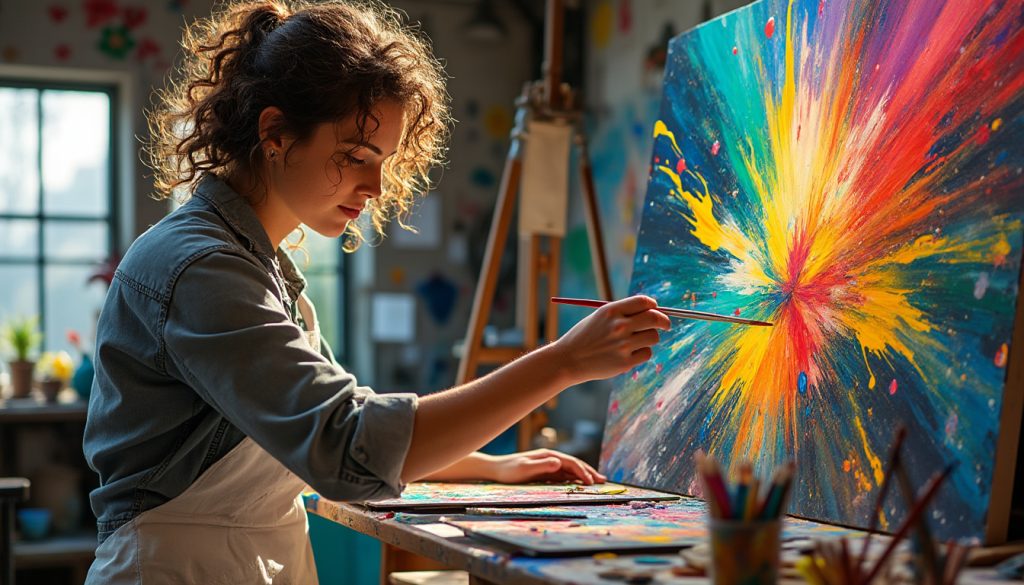 découvrez l'art de peindre directement sur votre toile et laissez votre créativité s'exprimer sans limites ! des techniques uniques et des inspirations stimulantes pour tous les niveaux d'artistes. libérez votre imagination et transformez vos idées en œuvres d'art !
