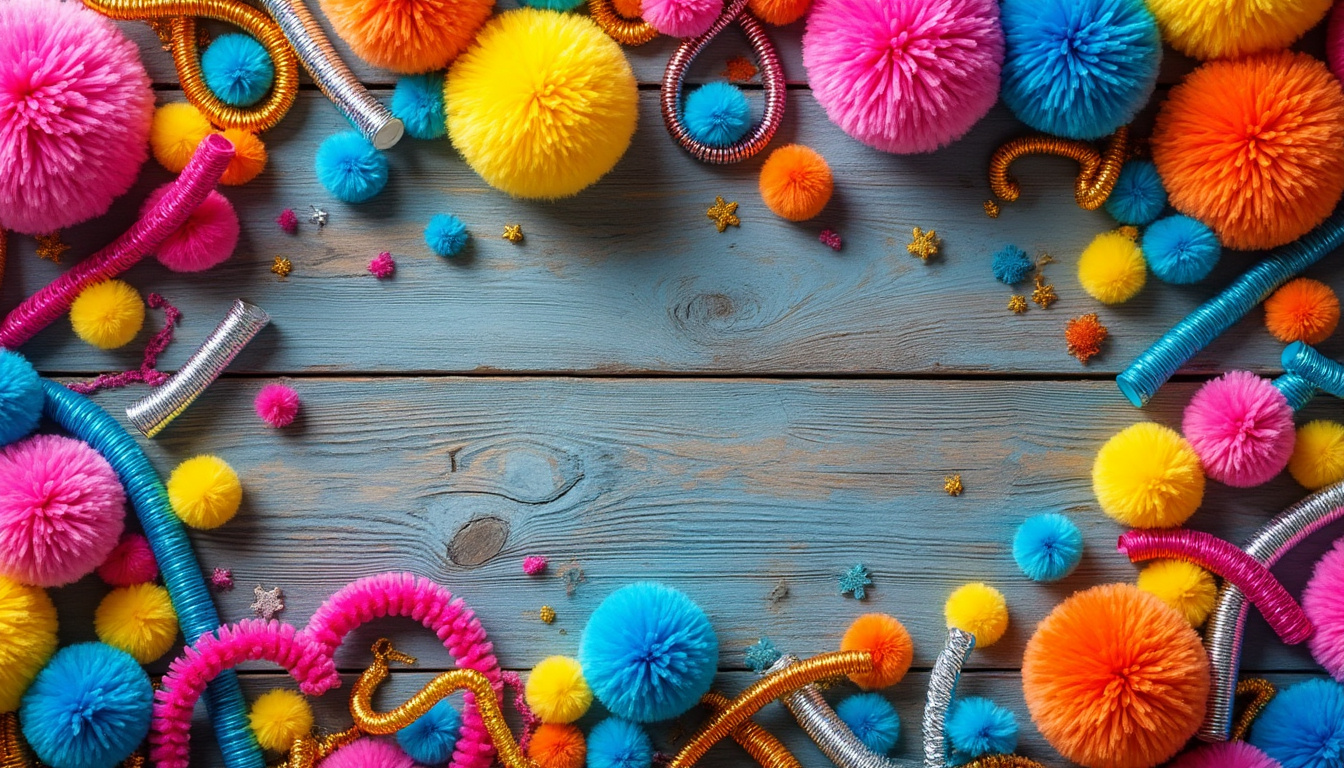 découvrez des idées créatives et amusantes pour réaliser des merveilles avec des pompons et des chenilles. ce guide vous inspire à créer des projets originaux, parfaits pour les enfants et les amateurs de loisirs créatifs. laissez libre cours à votre imagination !