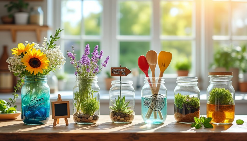 découvrez 10 idées créatives pour transformer vos pots en verre laitière en objets uniques et décoratifs. laissez libre cours à votre imagination et embellissez votre intérieur avec ces projets diy inspirants !