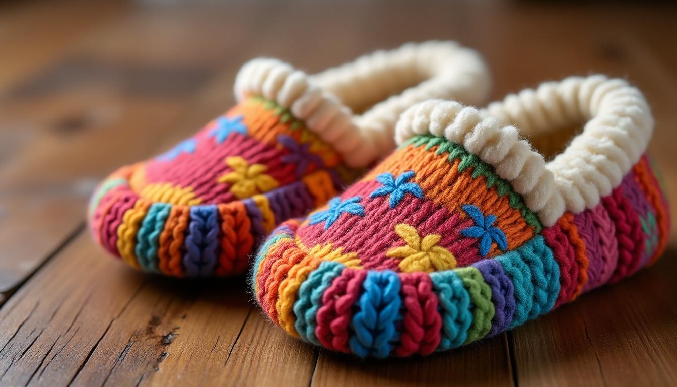 apprends à tricoter des chaussons en laine facilement et avec style grâce à notre guide étape par étape. que tu sois débutant ou expérimenté, découvre des astuces, des modèles tendance et des conseils pratiques pour créer des chaussons douillets qui allient confort et élégance.