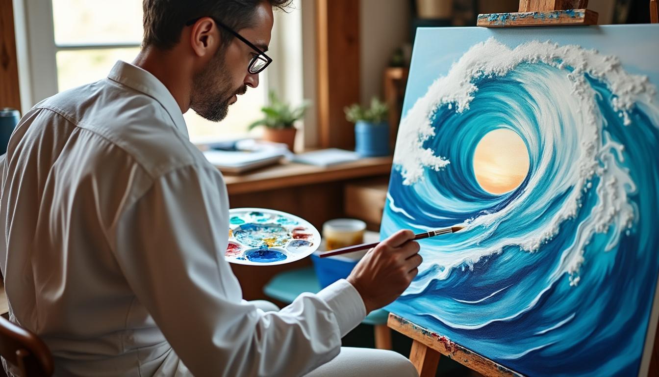 découvrez des astuces essentielles pour maîtriser la technique des vaguelettes en peinture aquatique. apprenez à créer des effets de mouvement et de fluidité sur vos toiles grâce à nos conseils pratiques et inspirants.