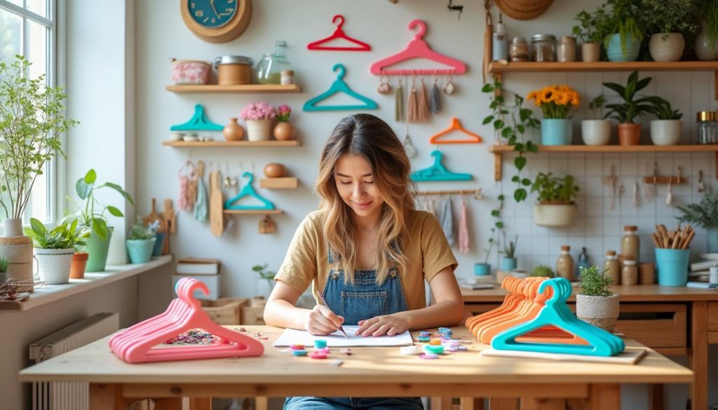 découvrez 10 idées originales pour réutiliser vos cintres en plastique et créer un espace de vie bien organisé. transformez ces objets du quotidien en accessoires pratiques et astucieux pour votre maison. ne jetez plus vos cintres, réveillez votre créativité et optimisez votre intérieur !