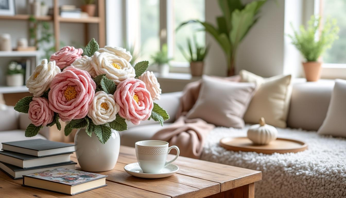 découvrez l'art du crochet et apprenez à créer de superbes fleurs qui ajouteront une touche de beauté et de couleur à votre intérieur. que vous soyez débutant ou expert, nos conseils et tutoriels faciles vous guideront étape par étape. embellissez votre maison avec des créations uniques et faites-main !