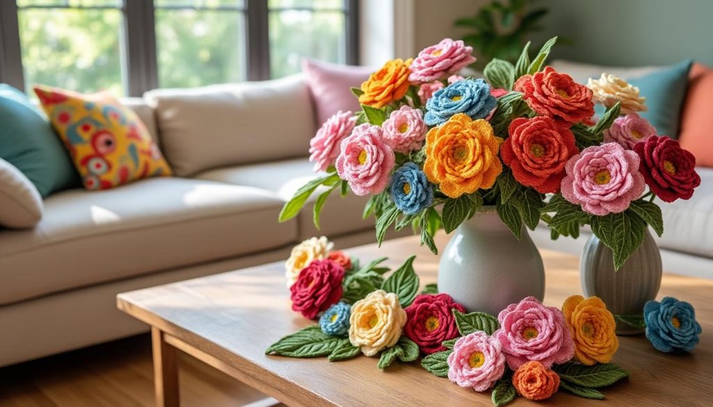 découvrez notre guide complet pour apprendre à crocheter de superbes fleurs qui apporteront une touche charmante et colorée à votre décoration intérieure. que vous soyez débutant ou expérimenté, réalisez des créations uniques et personnelles grâce à nos astuces et modèles faciles.