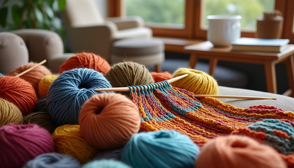 apprends quel point de tricot utiliser pour économiser un maximum de laine sans sacrifier la beauté de tes créations. astuces et conseils pour tricoter malin !