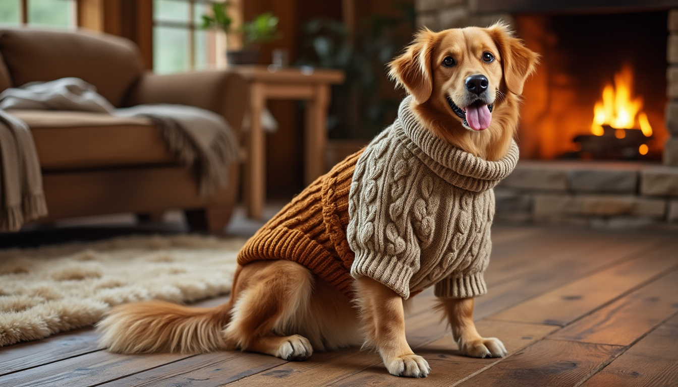 découvre comment transformer facilement un vieux pull en un manteau tendance pour ton chien grâce à ce tutoriel diy. rapide, économique et stylé : offre une seconde vie à ton vêtement tout en gardant ton compagnon au chaud !