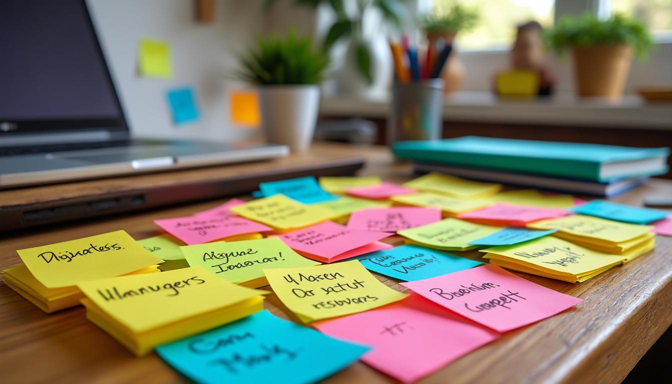 découvrez comment utiliser des post-it pour organiser vos idées et améliorer votre productivité au quotidien. astuces pratiques et conseils pour être plus efficace dès aujourd'hui !