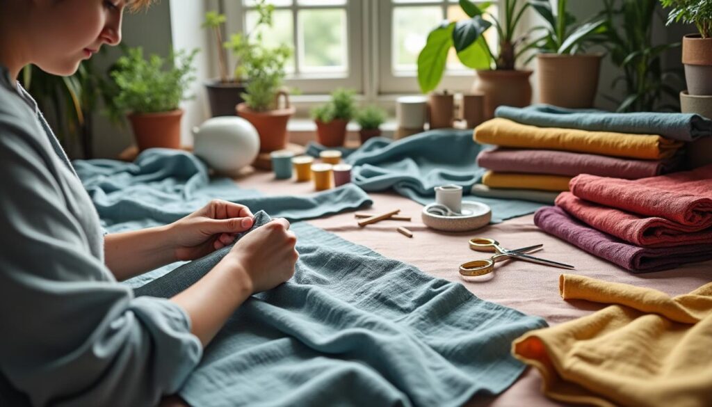 découvre comment coudre avec du lin pour réaliser des vêtements uniques et élégants. astuces, conseils et inspirations pour enrichir ta garde-robe avec des créations personnalisées et durables.