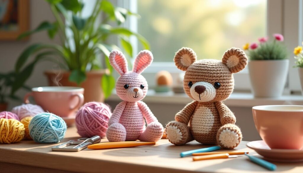 apprends à crocheter des animaux facilement avec nos conseils et tutoriels. crée des peluches adorables pas à pas, même si tu débutes au crochet !