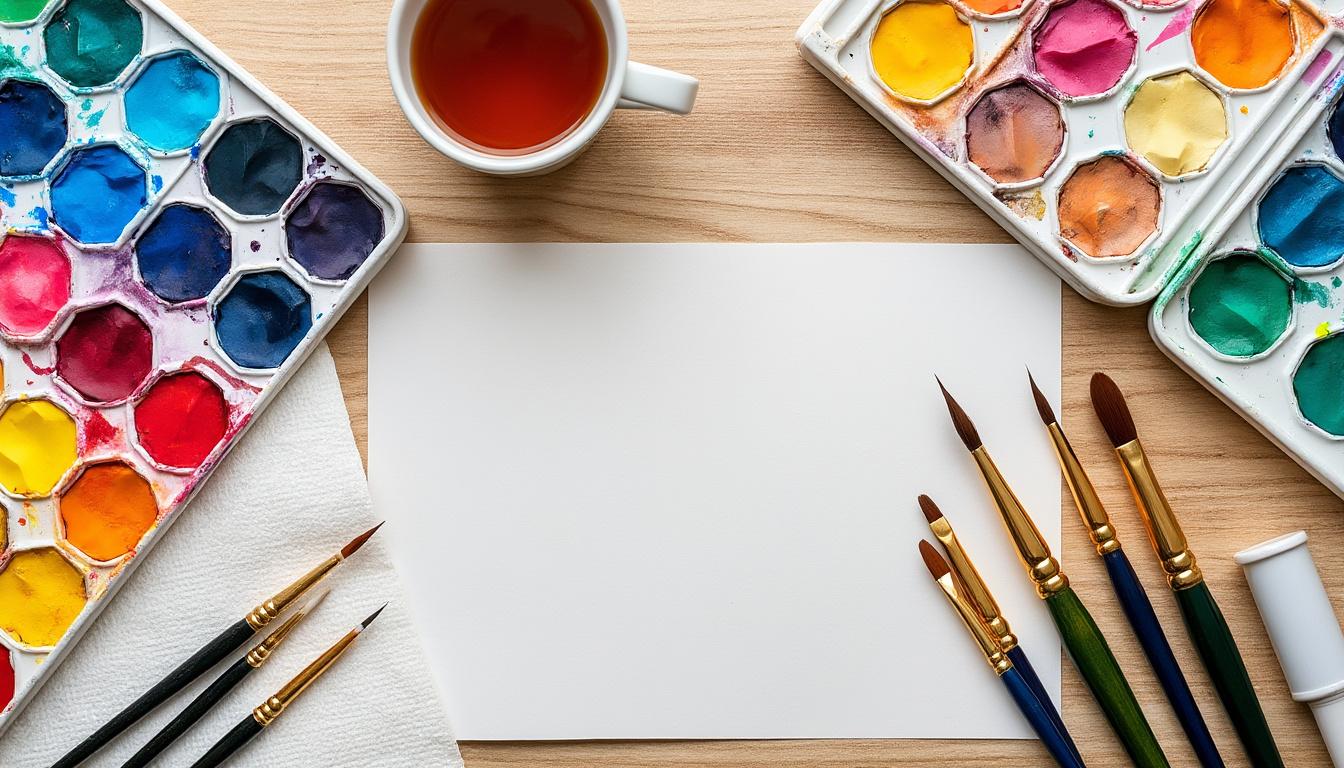 découvre comment organiser ta palette d'aquarelle de façon professionnelle pour gagner du temps, travailler plus efficacement et libérer toute ta créativité lors de tes prochaines sessions artistiques !