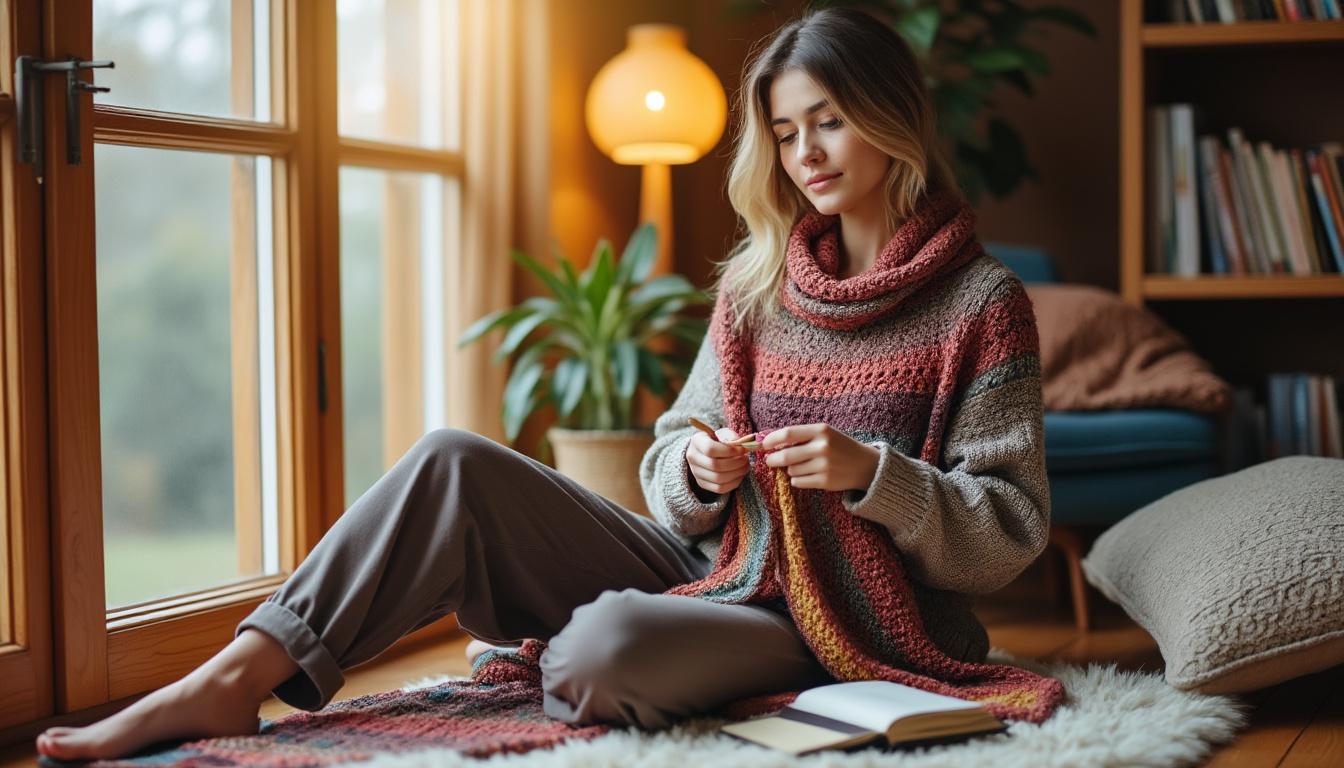 apprends à tricoter un châle facilement grâce à nos astuces pratiques. suis nos conseils pas à pas pour réussir ton projet et créer un châle unique !