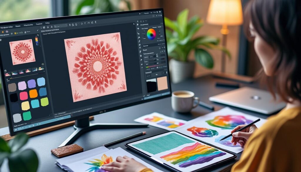 transforme une photo en un patron unique et laisse libre cours à ta créativité pour créer des vêtements personnalisés et originaux.