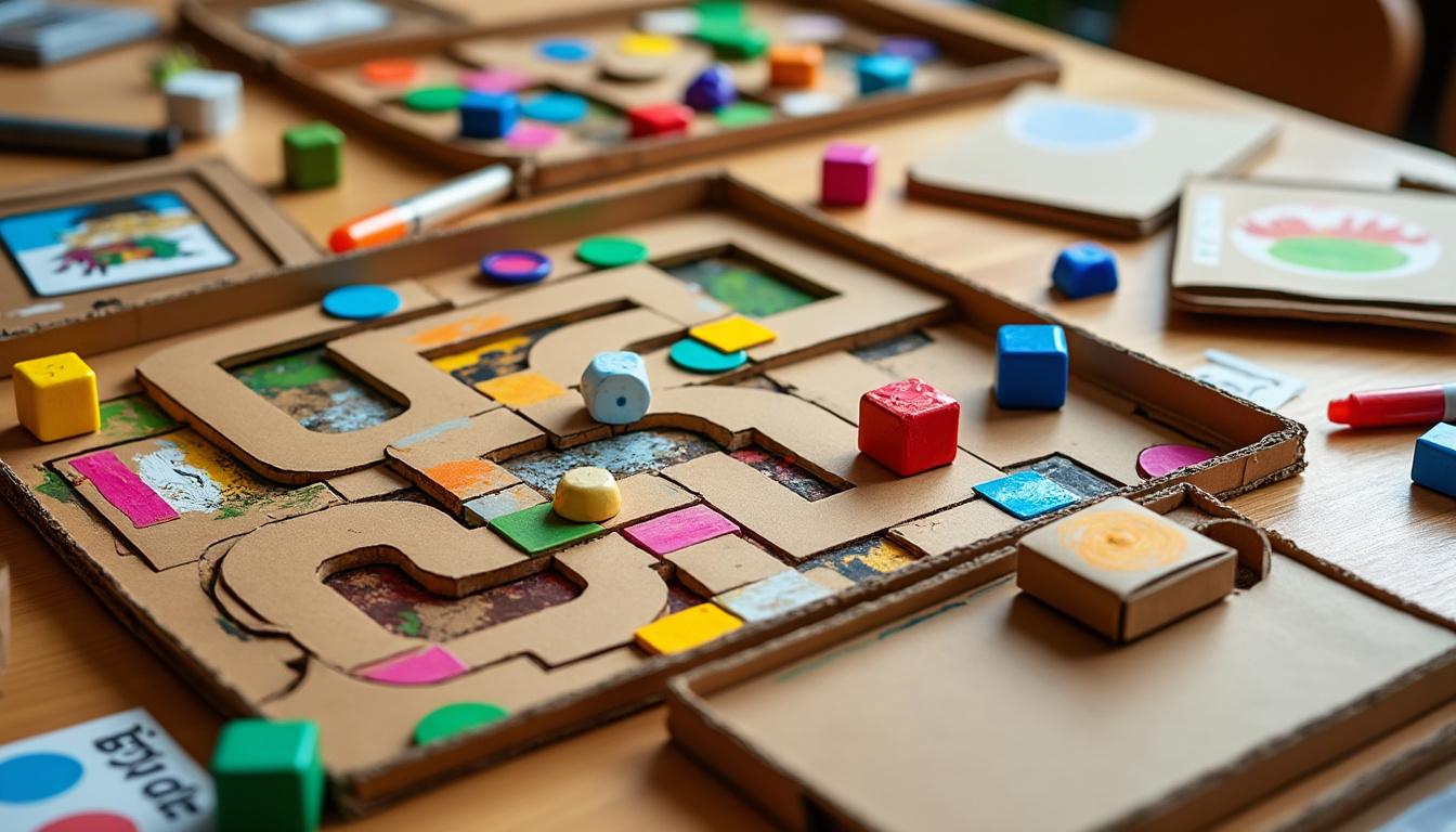 apprends à fabriquer facilement des jeux en carton chez toi grâce à nos astuces créatives et amusantes. idéal pour des activités diy en famille ou entre amis !