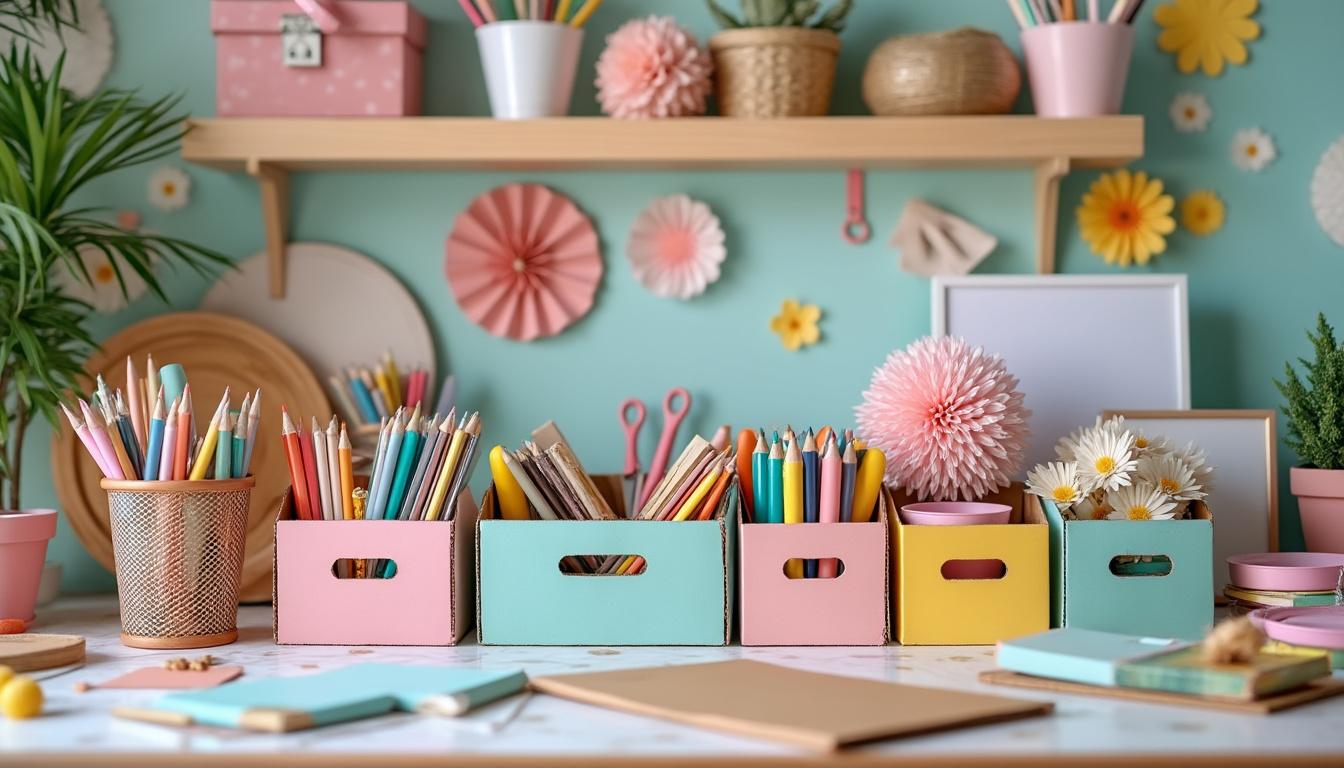 découvrez des idées originales et pratiques pour transformer votre boîte en carton en objets utiles et décoratifs. laissez libre cours à votre créativité avec nos astuces simples et inspirantes !