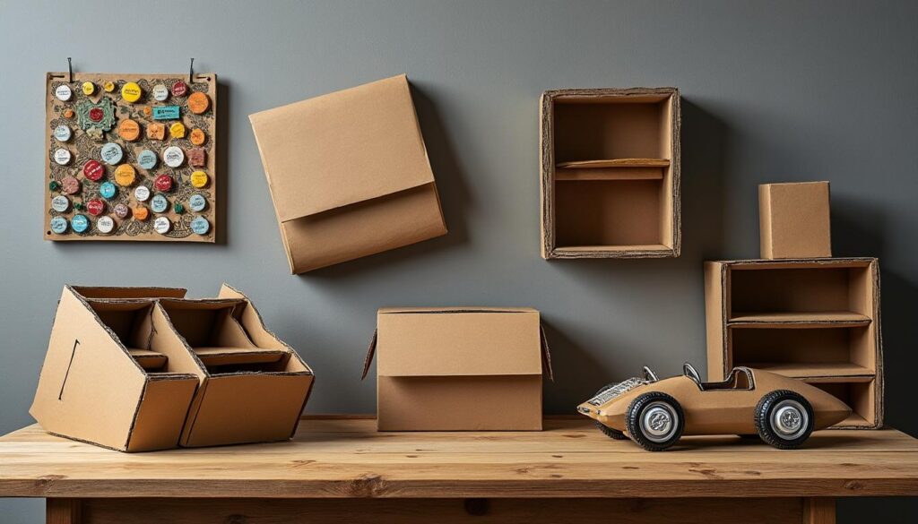 Transforme ta boîte en carton : idées astucieuses à découvrir ! 19 découvrez des idées astucieuses pour transformer une simple boîte en carton en objets utiles et créatifs. inspirez-vous et donnez une seconde vie à vos cartons !