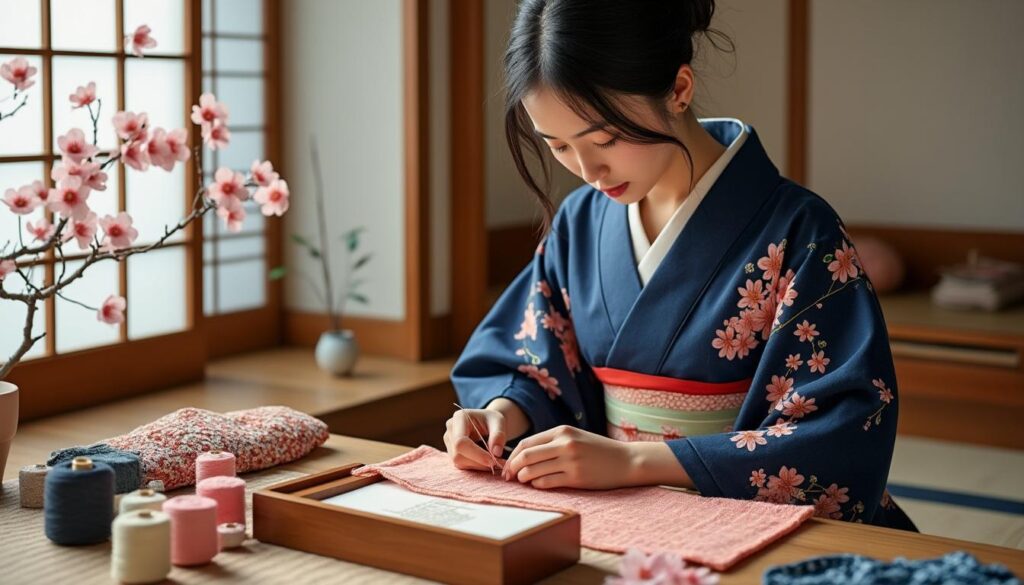 Couture japonaise : Découvre l'art de la couture à la nippone ! 2 plonge dans l'univers unique de la couture japonaise et maîtrise les techniques traditionnelles pour créer des pièces élégantes et raffinées à la nippone.