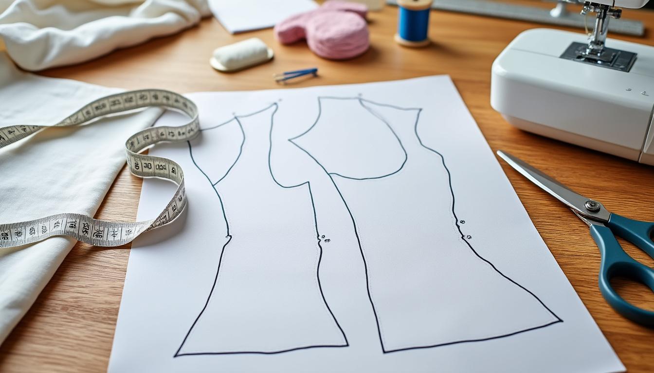 Crée ton patron de chemisier : Guide pratique pour débutants ! 3 apprends à créer facilement ton patron de chemisier grùce à ce guide pratique spécialement conçu pour les débutants. étapes claires et conseils pour réussir ton projet couture.