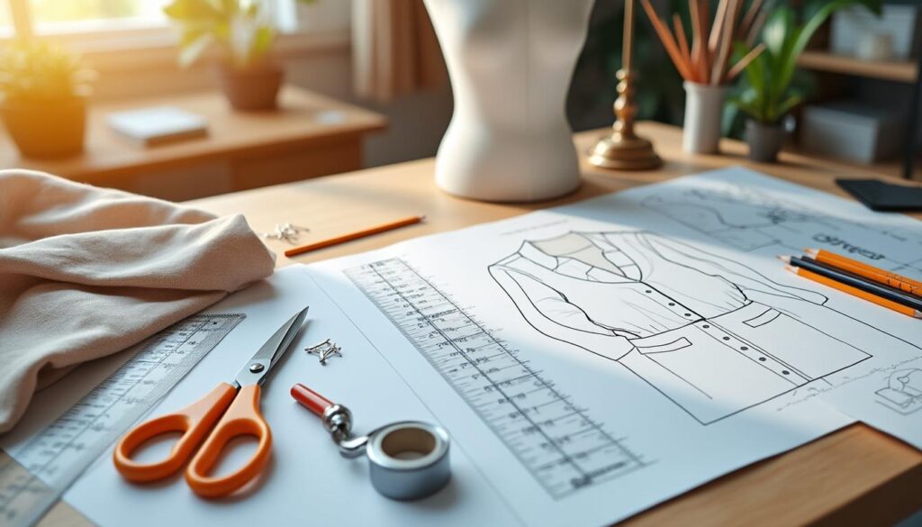 Crée ton patron de chemisier : Guide pratique pour débutants ! 2 apprends à créer ton propre patron de chemisier grùce à ce guide pratique et facile à suivre, idéal pour les débutants souhaitant se lancer dans la couture.