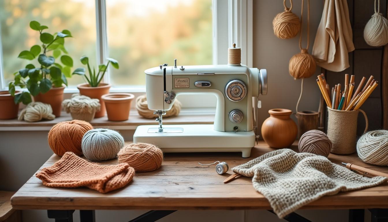 découvrez comment utiliser une machine à tricoter pour gagner du temps dans vos projets de tricot tout en réalisant des créations de qualité facilement.