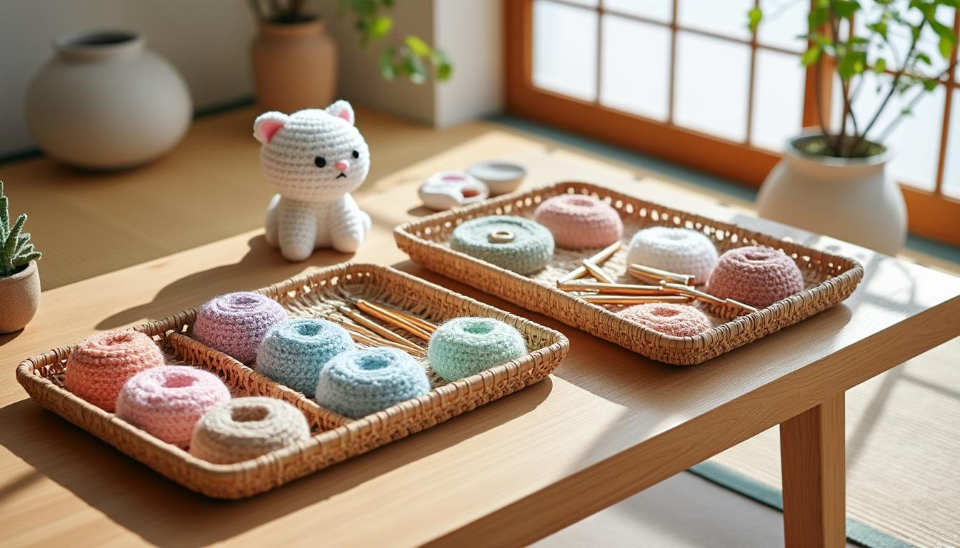 explore l'amigurumi, l'art japonais du crochet mignon, et apprends à créer tes propres petites figurines adorables avec des techniques simples et créatives.