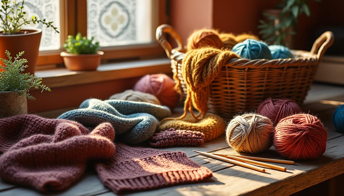 Tricoter la laine : nos astuces pour des créations impeccables 3 découvrez nos astuces pratiques pour tricoter la laine et réaliser des créations impeccables, du choix des fils aux techniques de points.