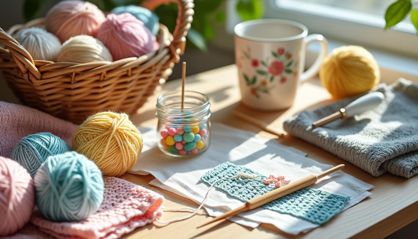 découvrez 5 projets simples et utiles pour apprendre le crochet facilement grâce à nos tutos spécialement conçus pour les débutants.