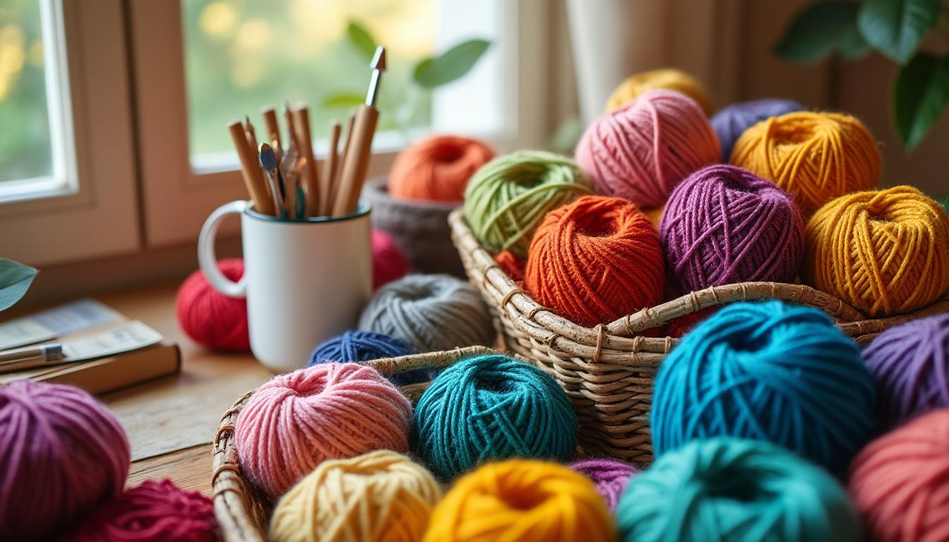 découvrez tout sur les pelotes de laine : les différents types, poids et leurs usages pour réussir tous vos projets de tricot et crochet.