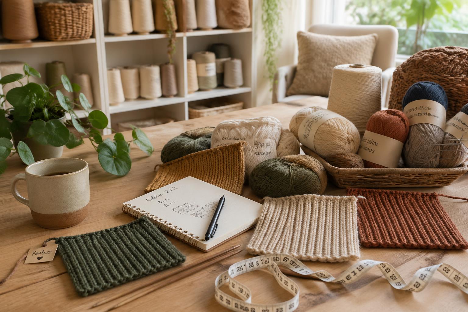découvrez des conseils pratiques pour un tricot durable et responsable, apprendre à créer des pièces uniques tout en réduisant le gaspillage et en préservant l'environnement.