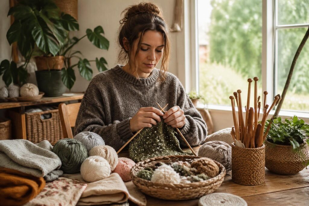 découvrez des astuces pour tricoter de manière durable, réduire le gaspillage de matière et créer des pièces uniques tout en respectant l'environnement.