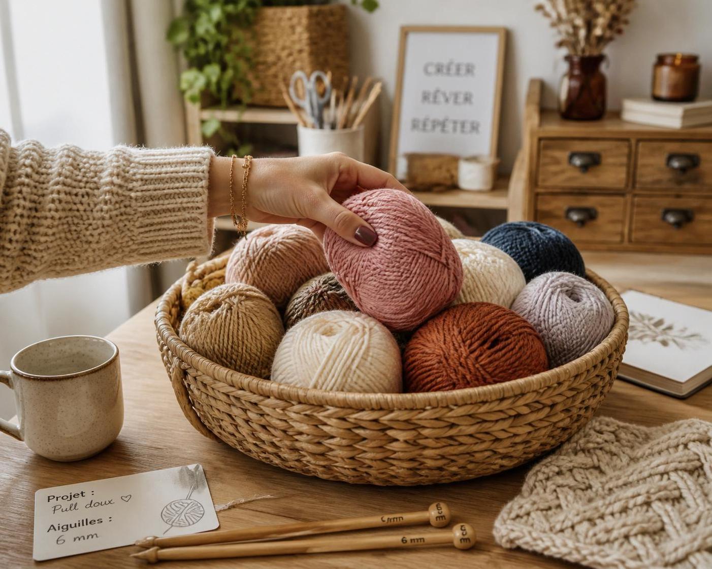 laine aiguille 6 : guide complet pour choisir la qualité parfaite de laine et réussir tous vos projets de tricot et couture avec des aiguilles de taille 6.