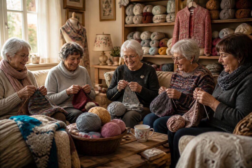 plongez dans l'univers des mamies qui tricotent et découvrez leur art traditionnel, leurs astuces uniques et secrets bien gardés pour des créations chaleureuses et authentiques.