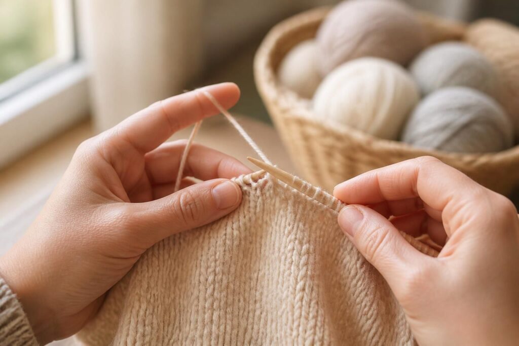 découvrez notre guide pratique pour arrêter un tricot facilement et obtenir des finitions parfaites à chaque projet. astuces simples pour tricoteurs de tous niveaux.