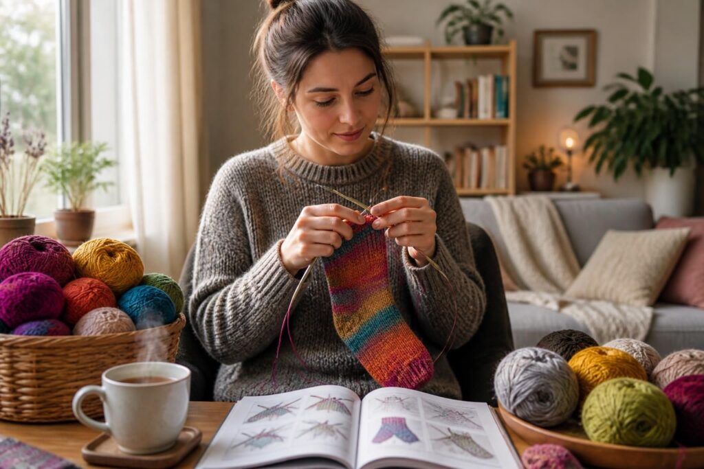 découvrez un guide simple et complet pour apprendre à tricoter des chaussettes même si vous êtes débutant. suivez nos conseils étape par étape pour réussir vos premiers modèles.