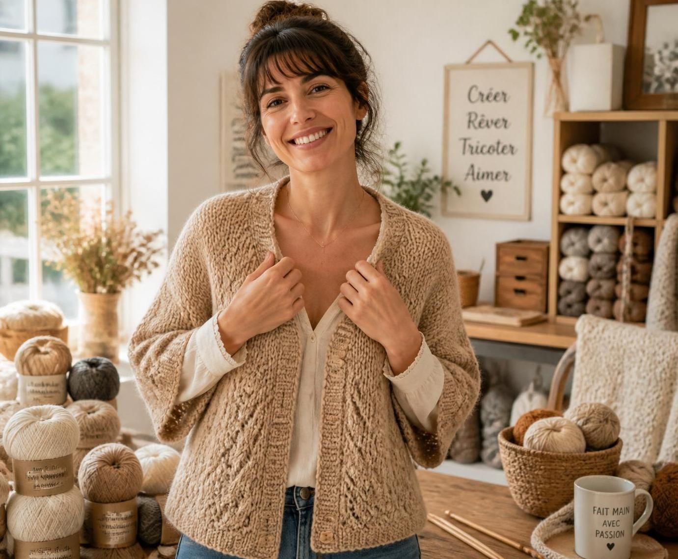 découvrez nos modèles tendance de gilets tricotés à réaliser soi-même, parfaits pour allier style et créativité.