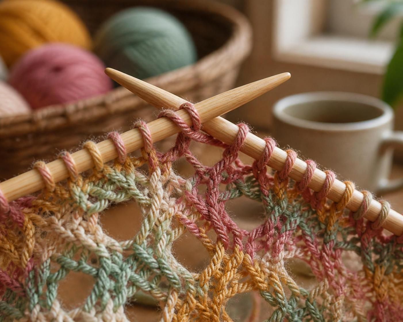 découvrez comment le jeté au tricot permet de réaliser de belles augmentations et d'ajouter des ajours délicats à vos créations.