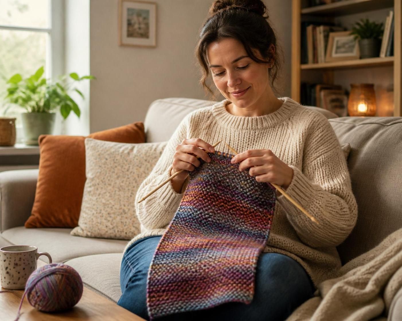 découvrez quel point de tricot choisir pour réaliser une écharpe bien plate, sans gondoler, et obtenez un résultat parfait et agréable à porter.