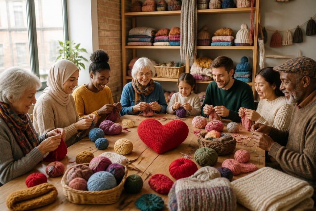 découvrez comment le tricot peut devenir un acte solidaire alliant passion et engagement, pour créer ensemble un impact positif dans nos communautés.