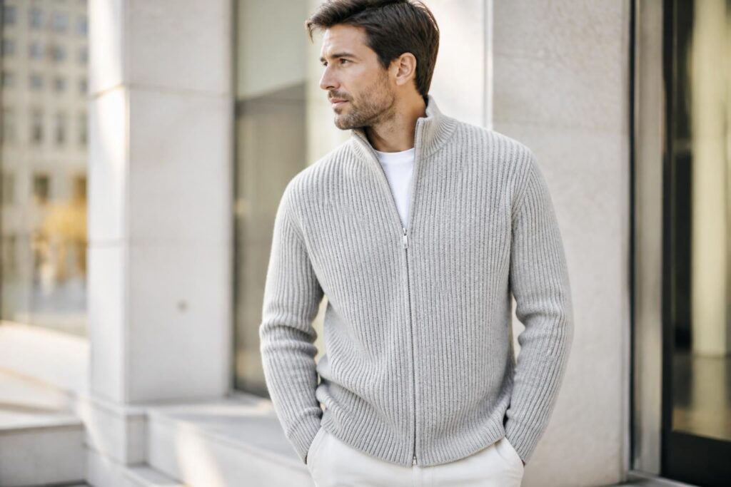 découvrez notre sélection de vestes en tricot pour homme alliant élégance et confort. parfaites pour un style chic et décontracté à la fois.