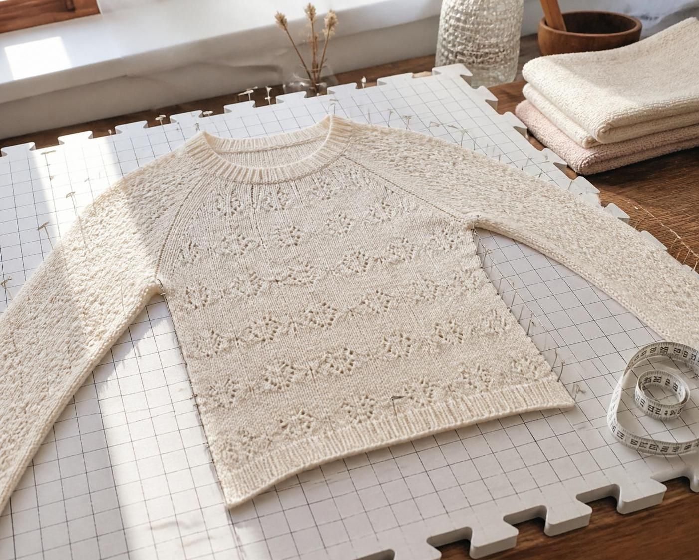 découvrez comment bloquer un tricot étape par étape pour obtenir un rendu professionnel et parfaitement fini. astuces simples et efficaces pour sublimer vos créations en laine.
