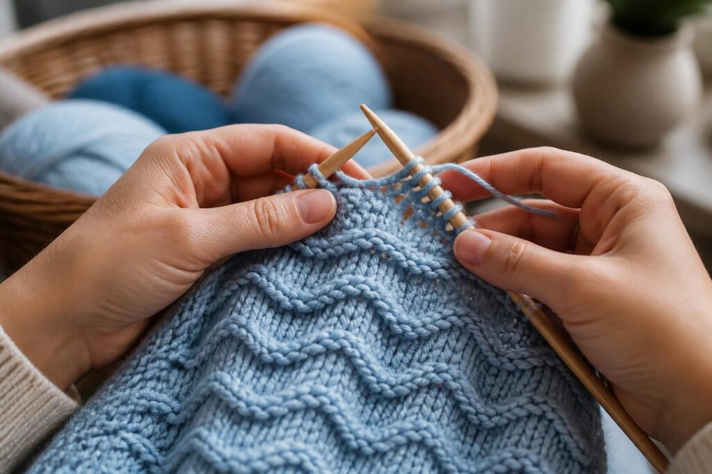 découvrez comment tricoter le point de vague facilement grâce à notre guide étape par étape, idéal pour créer des motifs élégants et ondulés.