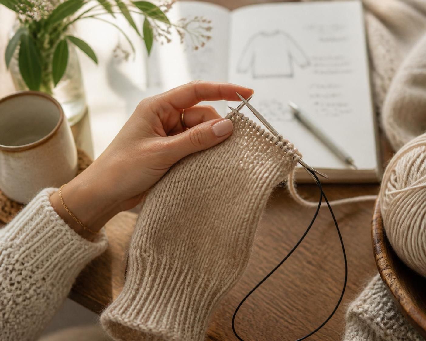 apprenez à tricoter une manche facilement grâce à notre guide pas à pas, idéal pour débutants et passionnés de tricot.