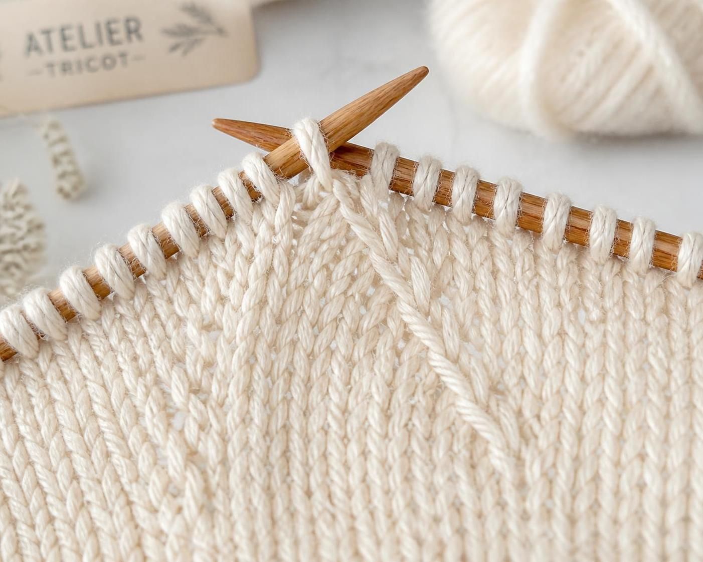 Le surjet double au tricot, la diminution invisible 3 découvrez comment réaliser un surjet double au tricot pour une diminution invisible et élégante dans vos créations.